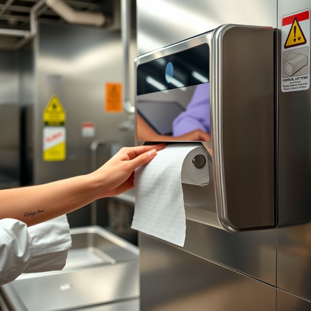 Aplicaciones de Despachadores de Papel para Manos